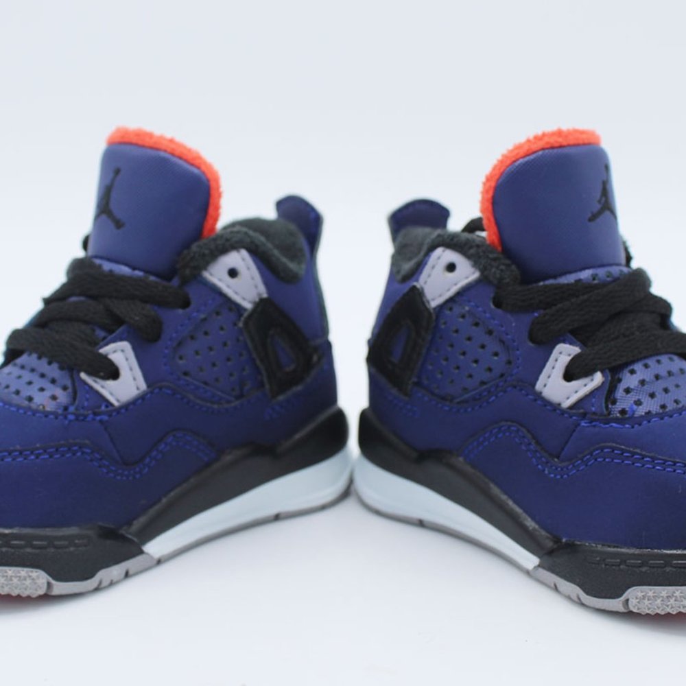 Nike Air Jordan 4 Retro Winter TD Loyal Blue Size 4C - Picture 11 of 13
